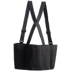 FAJA LUMBAR elástica con velcro y tirantes (en blíster)