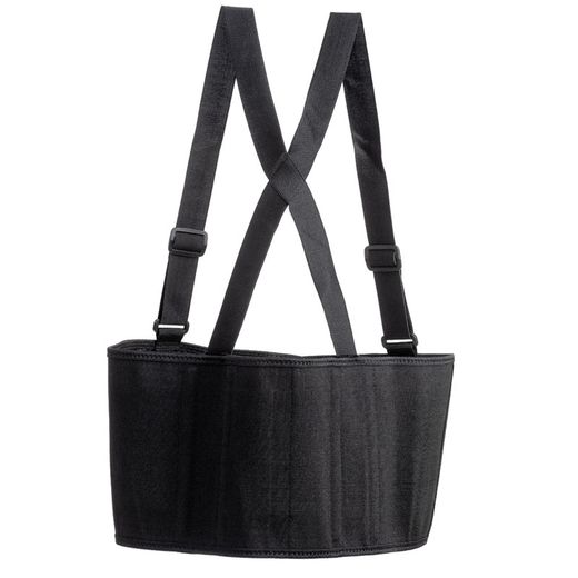 FAJA LUMBAR elástica con velcro y tirantes (en blíster)
