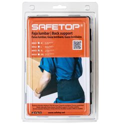 FAJA LUMBAR elástica con velcro y tirantes (en blíster)