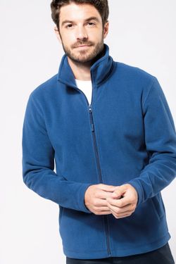 Mikrofleece-Jacke mit Reißverschluss für Herren