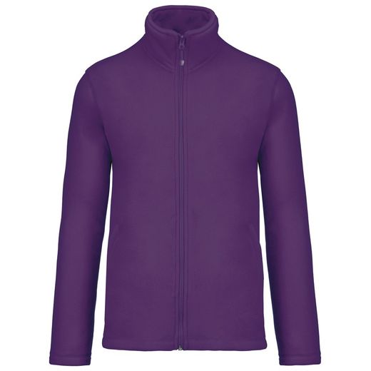 Mikrofleece-Jacke mit Reißverschluss für Herren
