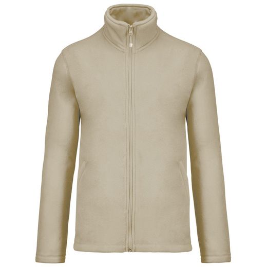 Mikrofleece-Jacke mit Reißverschluss für Herren