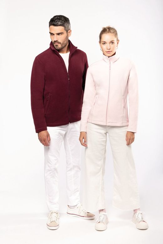 Mikrofleece-Jacke mit Reißverschluss für Herren