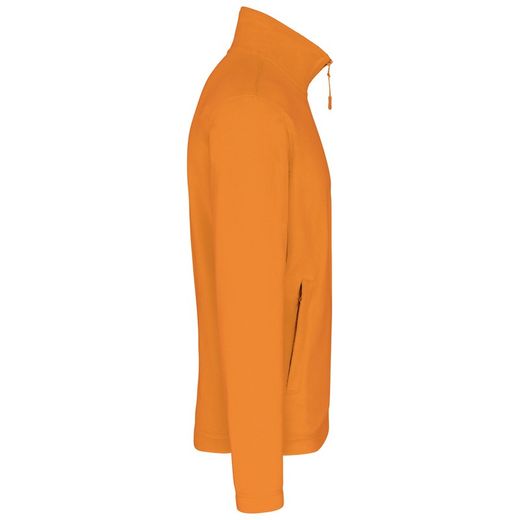 Mikrofleece-Jacke mit Reißverschluss für Herren