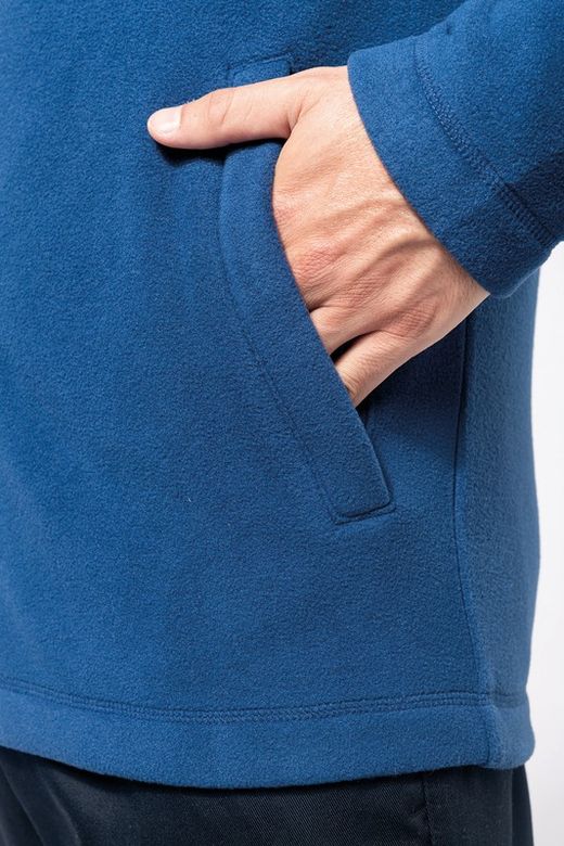 Mikrofleece-Jacke mit Reißverschluss für Herren