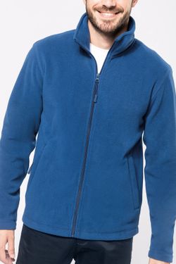 Mikrofleece-Jacke mit Reißverschluss für Herren