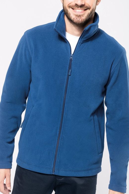 Mikrofleece-Jacke mit Reißverschluss für Herren