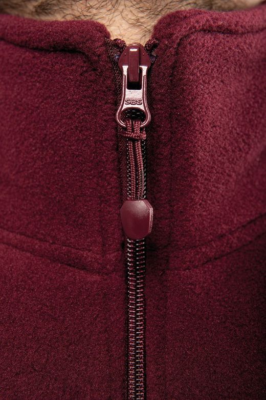 Mikrofleece-Jacke mit Reißverschluss für Herren