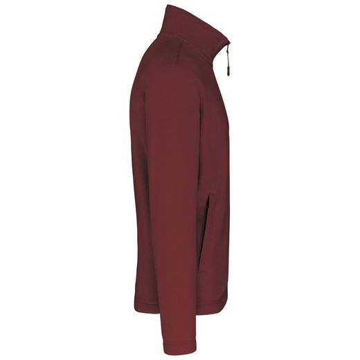 Mikrofleece-Jacke mit Reißverschluss für Herren
