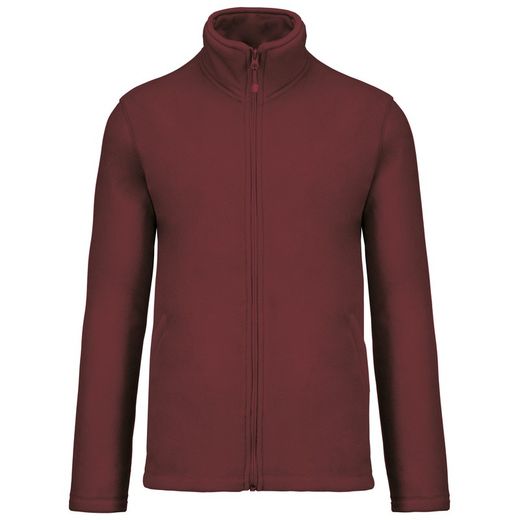 Mikrofleece-Jacke mit Reißverschluss für Herren