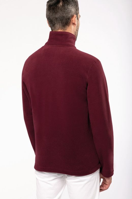 Mikrofleece-Jacke mit Reißverschluss für Herren