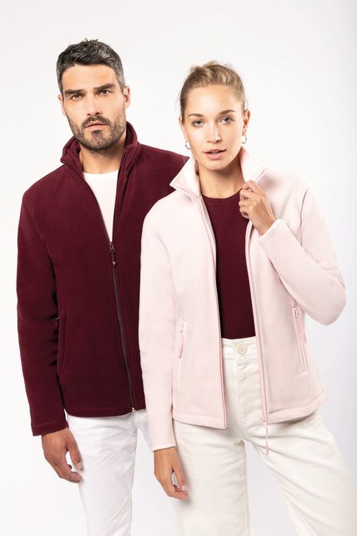 Mikrofleece-Jacke mit Reißverschluss für Herren