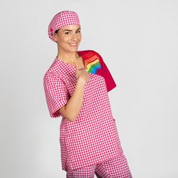 Blusa Unisex Arcoiris Bambula Antibacteriano