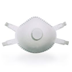 FFP3 NR D, mascarilla preformada con válvula