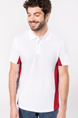 FLAG - POLO BICOLOR MANGA CORTA