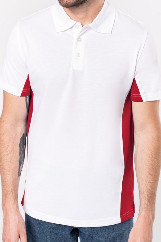FLAGGE - BICOLOR SHORT SLEEVE POLO