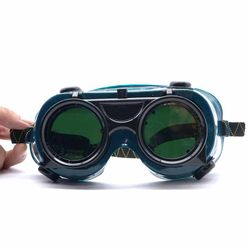 FLIPPA, gafas de soldar de PVC y válvulas, ocular DIN5, 1F