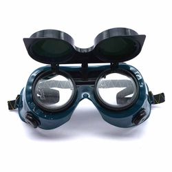FLIPPA, gafas de soldar de PVC y válvulas, ocular DIN5, 1F