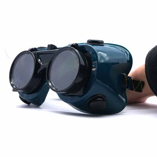 FLIPPA, gafas de soldar de PVC y válvulas, ocular DIN5, 1F