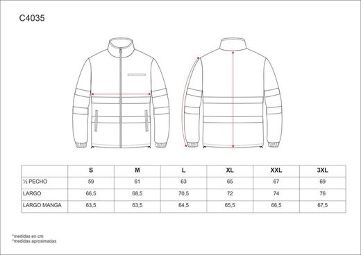 Fleece AV-Reißverschluss, 2 Bänder an Brust, Rücken und Ärmeln EN ISO 20471: 2013 Yellow AV