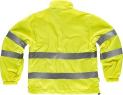 Fleece AV-Reißverschluss, 2 Bänder an Brust, Rücken und Ärmeln EN ISO 20471: 2013 Yellow AV