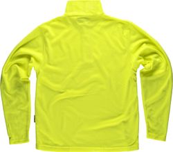 Forro polar básico cierre media cremallera 160gr Amarillo