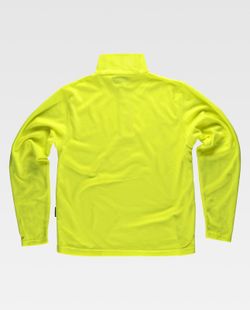 Forro polar básico cierre media cremallera 160gr Amarillo
