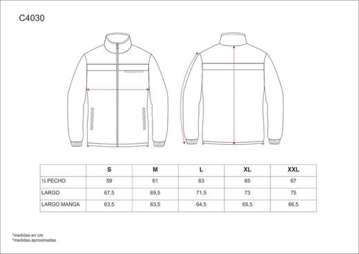Zweifarbiges Fleece mit Reißverschluss und reflektierenden Bändern Grün Gelb AV