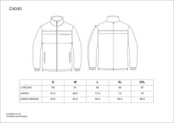 Fleece mit Reißverschluss und reflektierenden Bändern AV Yellow