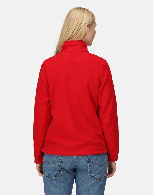 Forro polar cremallera completa para mujer