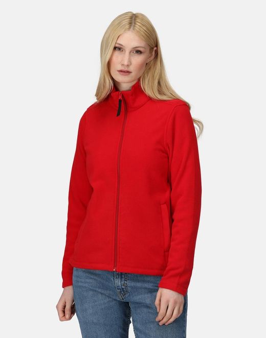 Forro polar cremallera completa para mujer
