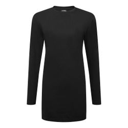 Forro Women's Cotton Modesty T-Shirt L/S Negro