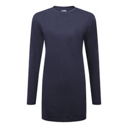 Forro Women's Cotton Modesty T-Shirt L/S Negro