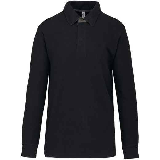 FRENCH RIB - POLO DE CANALÉ MANGA LARGA