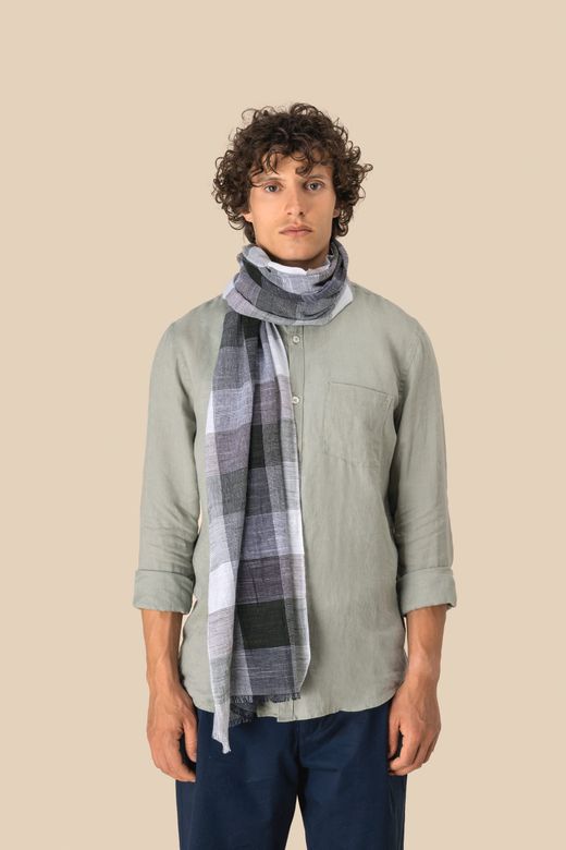 Kariertes Unisex-Schal