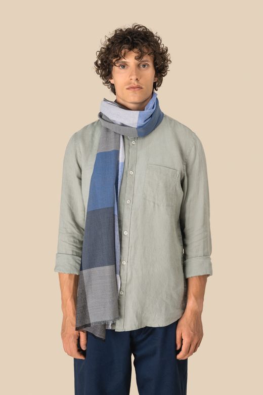Kariertes Unisex-Schal