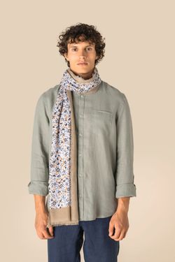 Unisex-Schal mit Blumenmuster