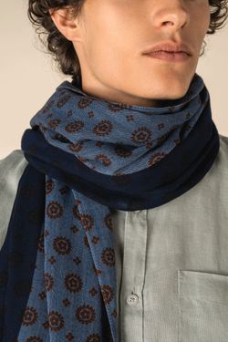 Unisex-Schal mit Blumenmuster