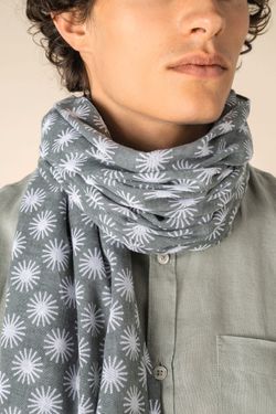 Gemustertes Unisex-Schal