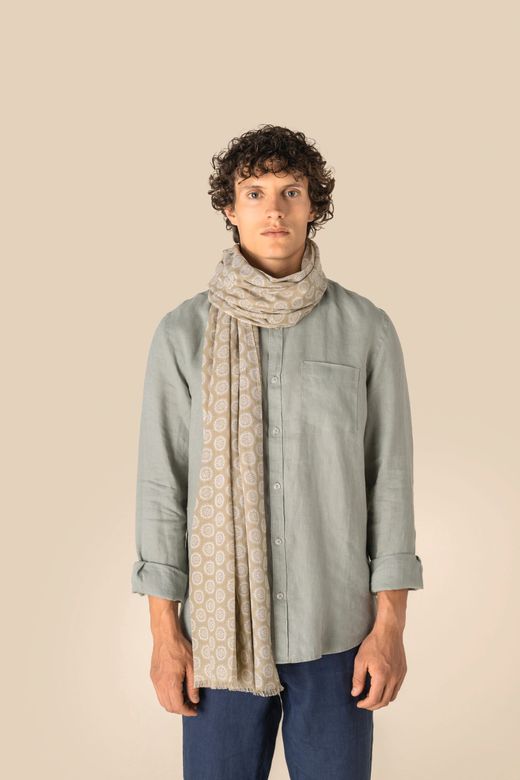 Gemustertes Unisex-Schal