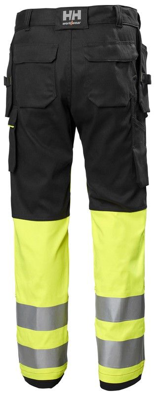 Fyre Cons Pant Cl 1 Helly Hansen Hi Vis Yellow/Ebony