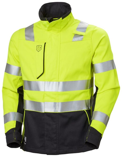 Veste Fyre Helly Hansen Hi Vis Jaune/Ébène