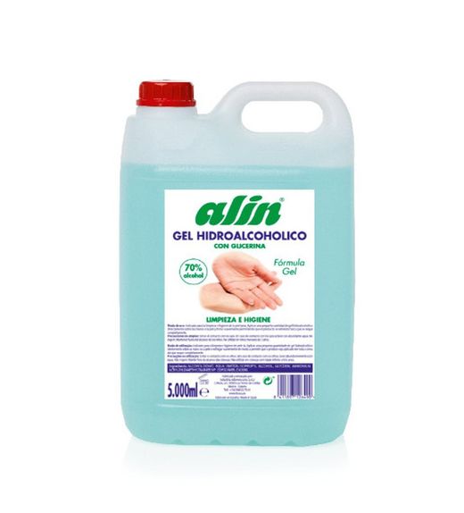 Gel Hidroalcohc3Lico Alin 5L Steelpro