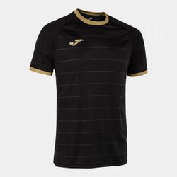 Gold V Short Sleeve T-Shirt Black