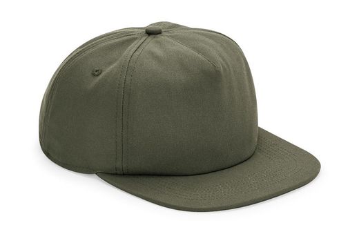 Gorra 5 paneles desestructurada algodón orgánico