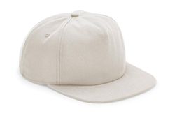 Gorra 5 paneles desestructurada algodón orgánico