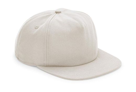 Gorra 5 paneles desestructurada algodón orgánico