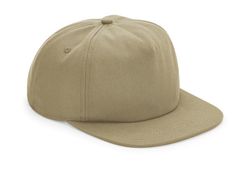 Gorra 5 paneles desestructurada algodón orgánico