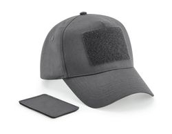 Kappe mit 5 Panels und abnehmbarem Patch