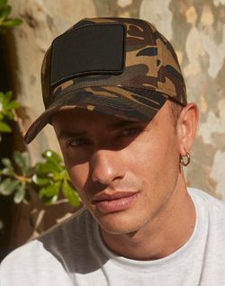 Kappe mit 5 Panels und abnehmbarem Patch
